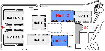 Hall map